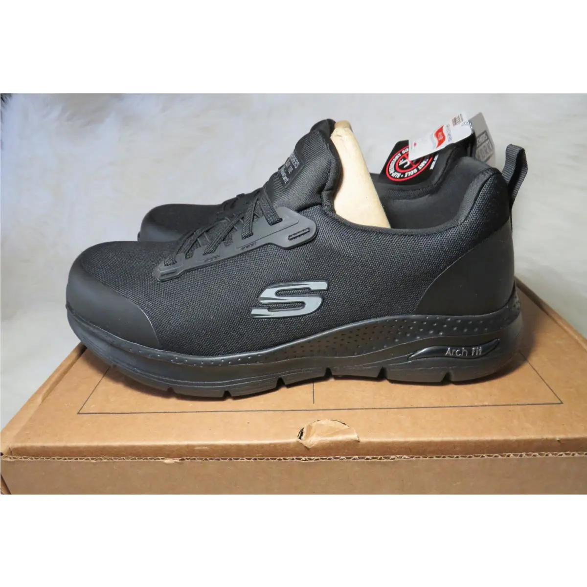 Skechers shoes - Air Cooled Arch Fit - Air Cooled Arch Fit - Black (UPC: 194880552145) 6