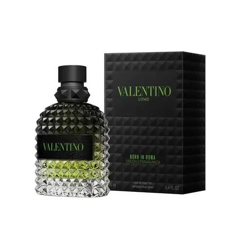 Uomo Born In Roma Green Stravaganza by Valentino 3.4 Edt Cologne Men