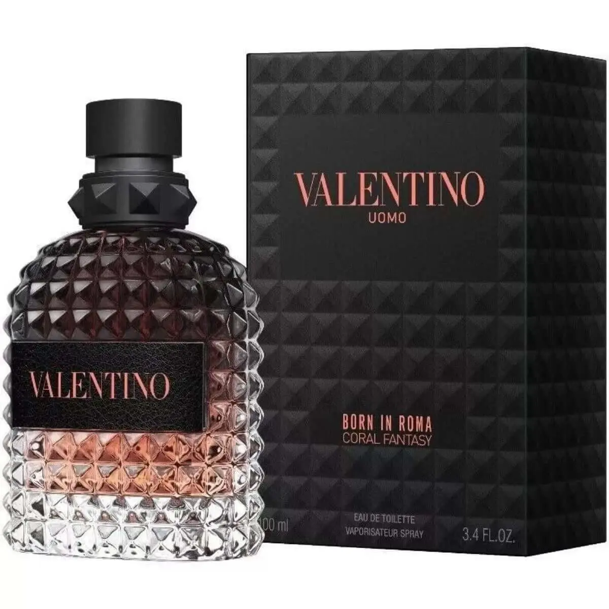 Uomo Born In Roma Coral Fantasy by Valentino Men 3.3 / 3.4 oz