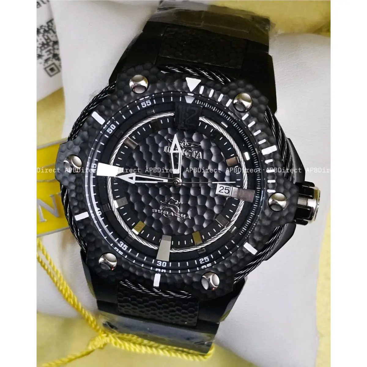 Invicta Subaqua 249 Automatic Limited Edition Black Ionic Plating - Mens Watch