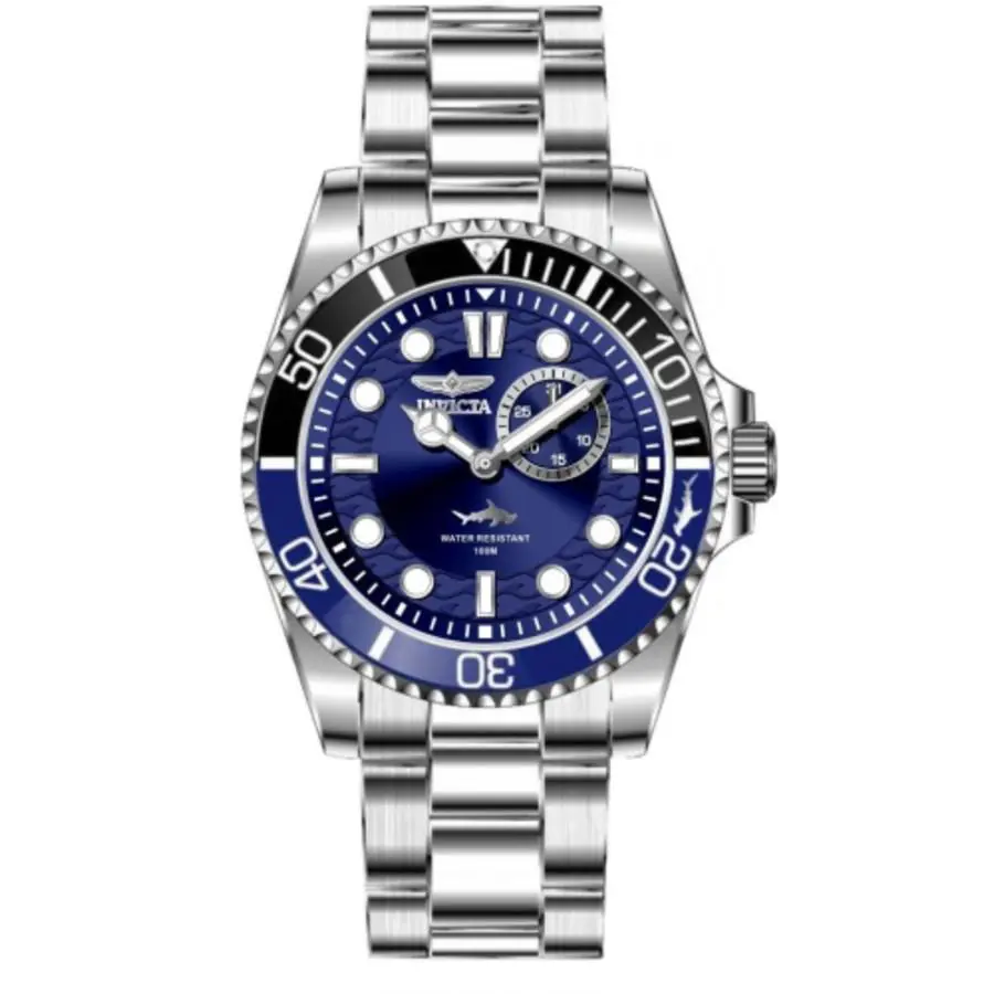 Invicta Pro Diver Quartz Blue Dial Men`s Watch 49278