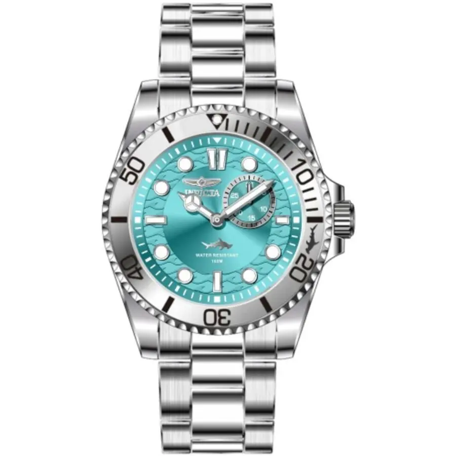 Invicta Pro Diver Quartz Turquoise Dial Men`s Watch 49277