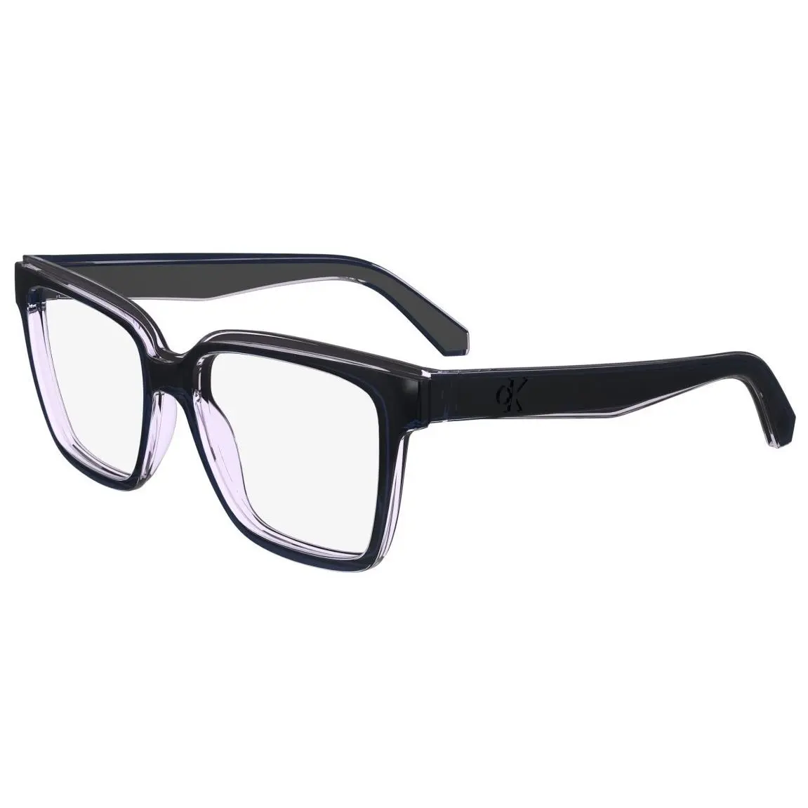 Jeans CKJ24619 400 Crystal Blue Purple Eyeglasses 53/17/145 by Calvin Klein