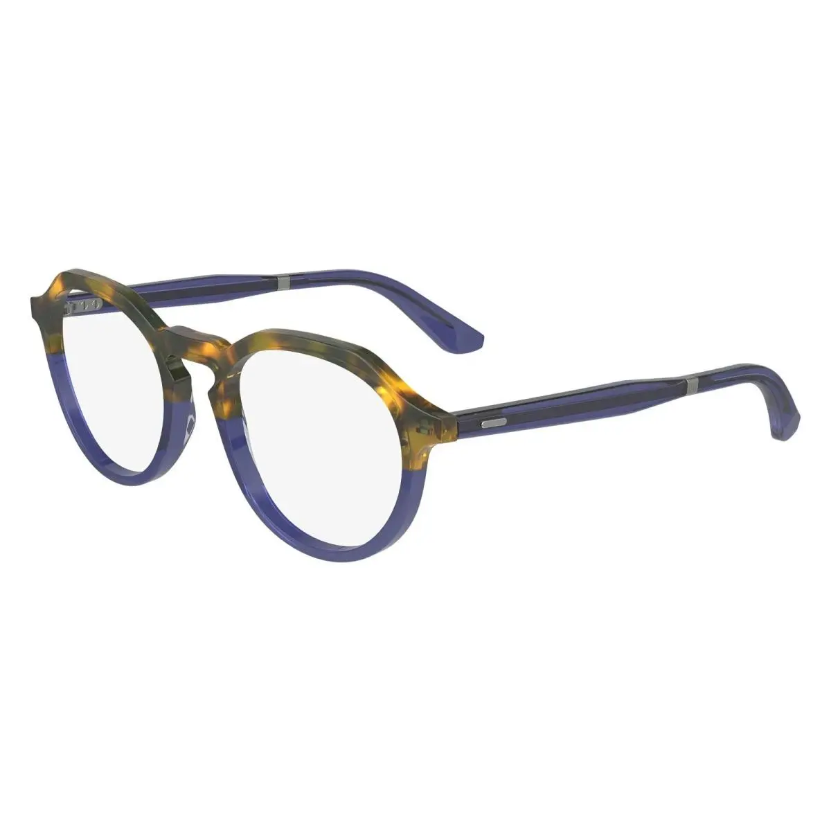 Calvin Klein CK-23546 232 Havana Crystal Blue Eyeglasses 49/19/145
