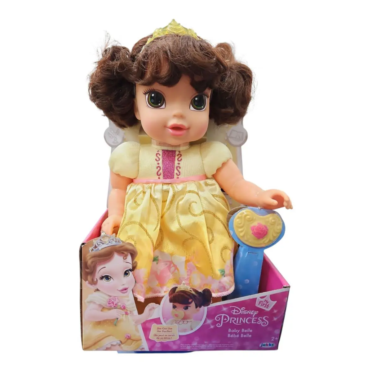 My First Disney Princess Baby Belle Doll 10.5 with Pacifier