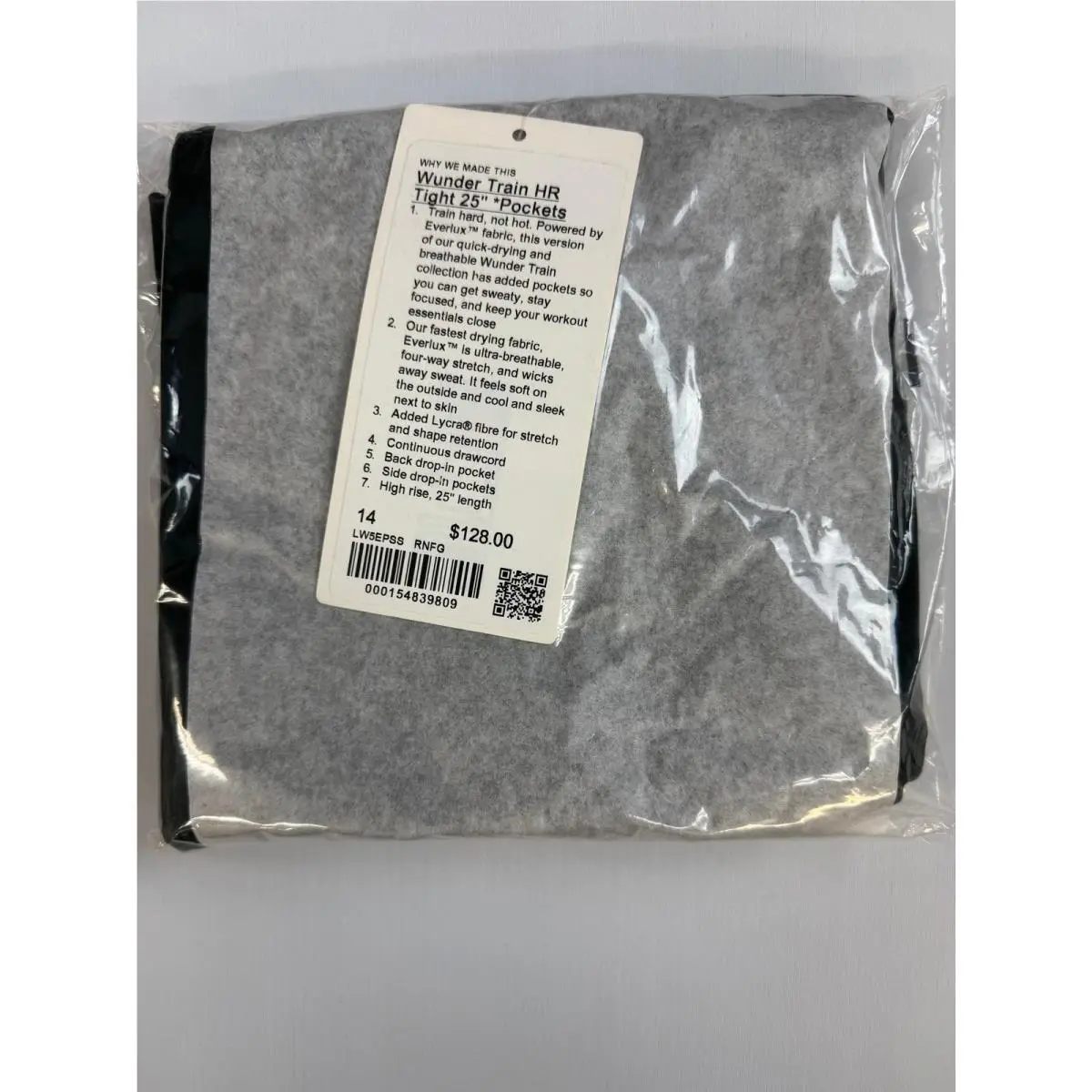 Lululemon clothing - Graphite Grey, asst 26