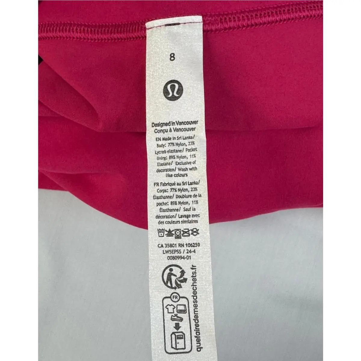 Lululemon clothing - Graphite Grey, asst 52