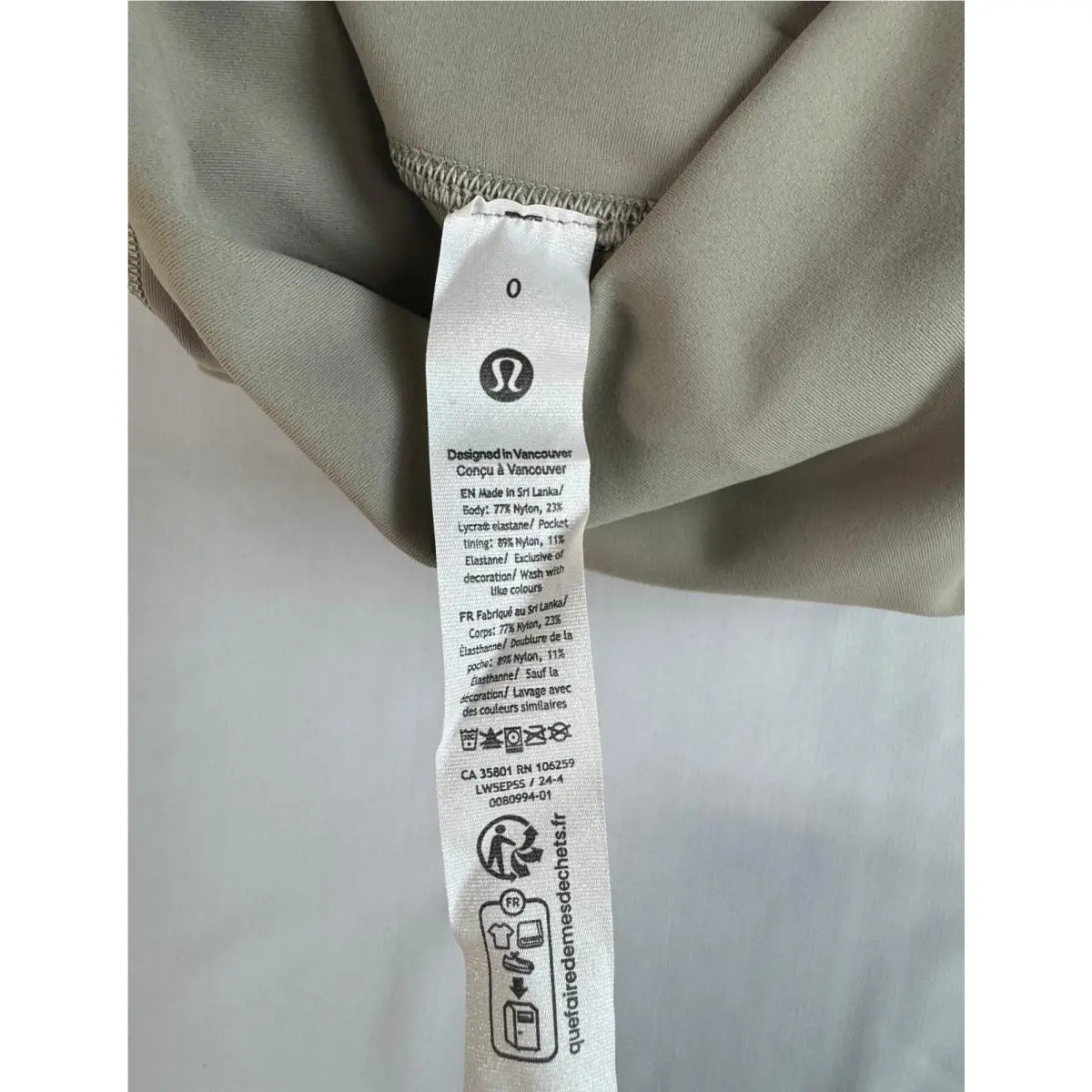 Lululemon clothing - Graphite Grey, asst 45