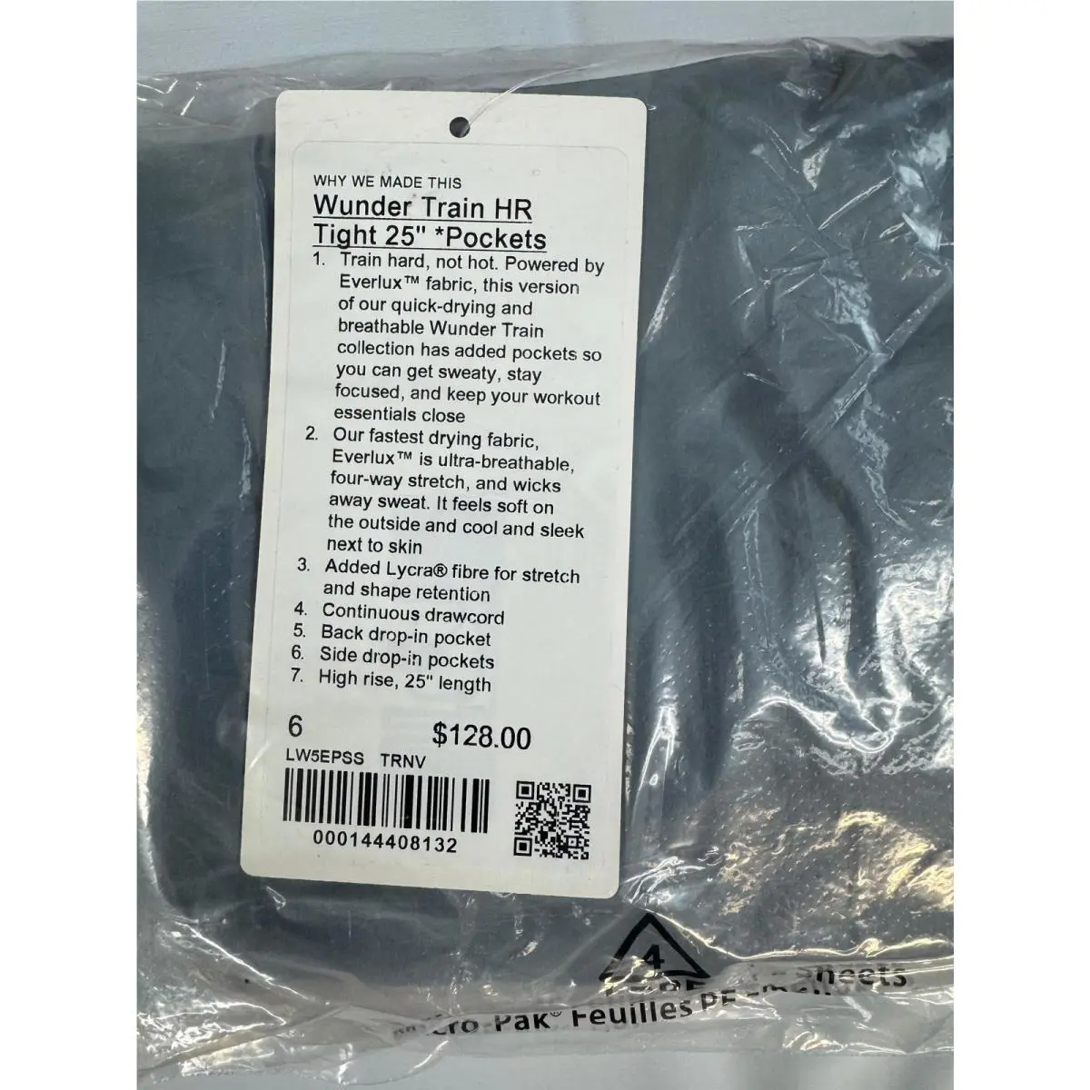 Lululemon clothing - Graphite Grey, asst 59