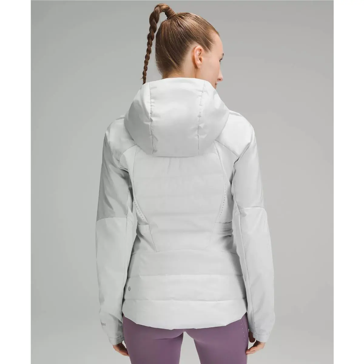 Lululemon clothing - Down for It All Jacket in Vapor - Gray 1