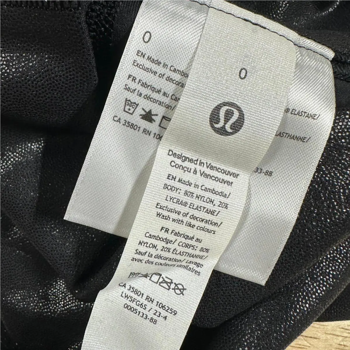 Lululemon clothing - Black 5