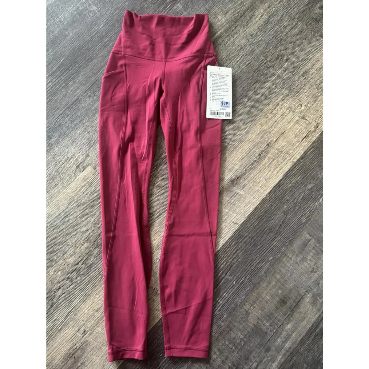 Lululemon clothing - II25 - II25 - Magenta Smoke 0
