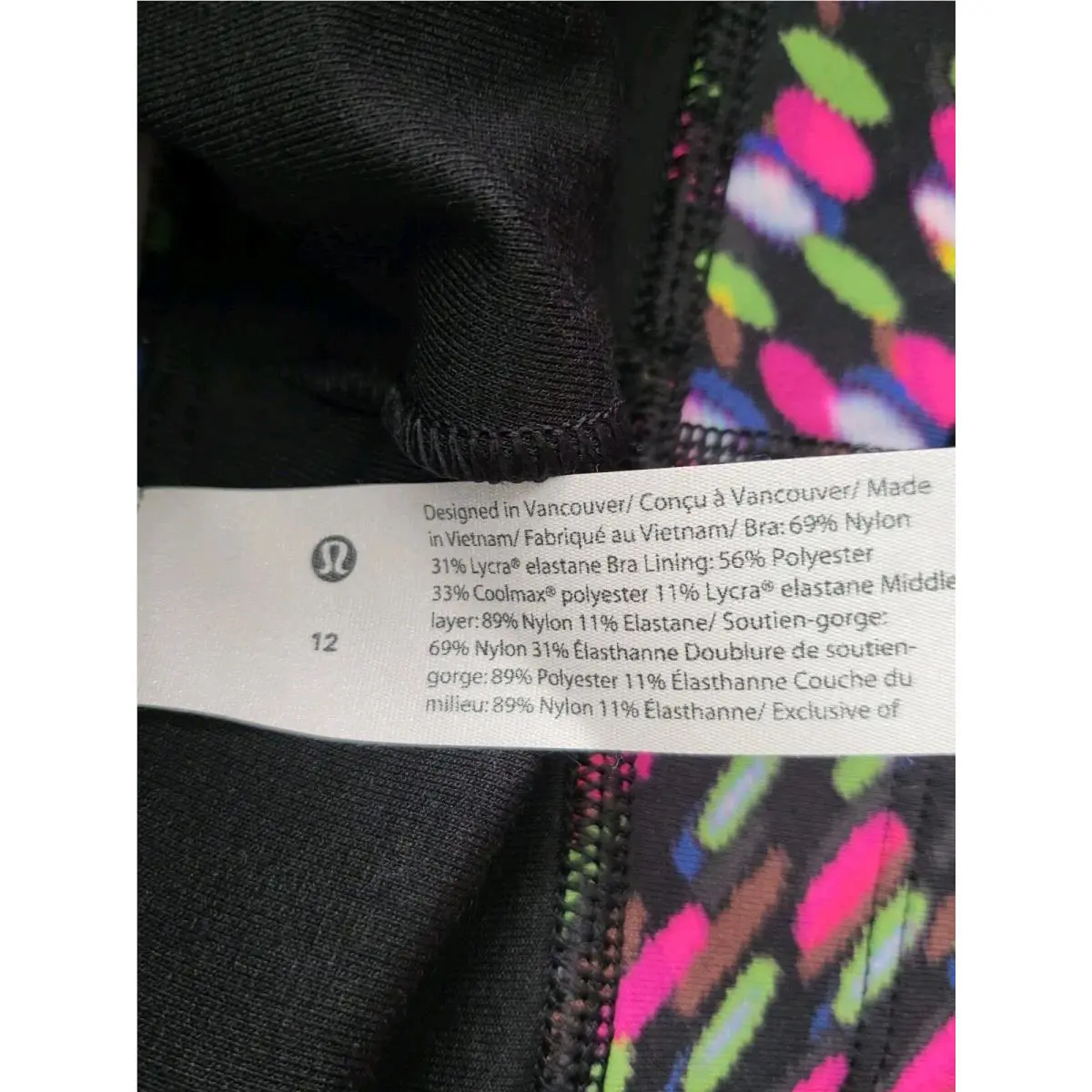 Lululemon clothing - Raspberry Multi-color 7