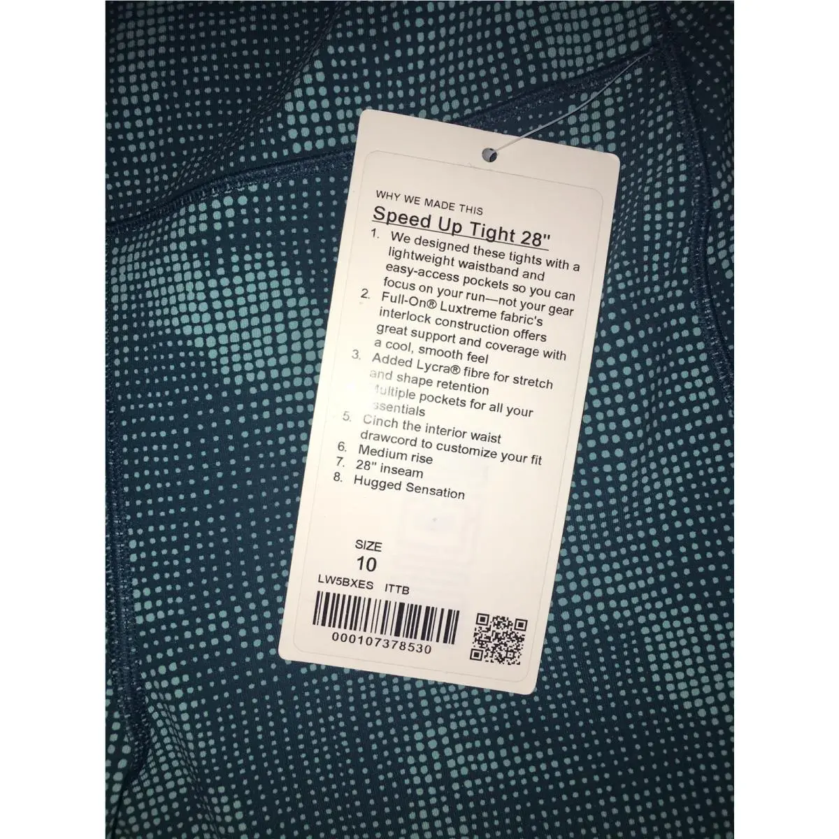 Lululemon clothing - Blue 2