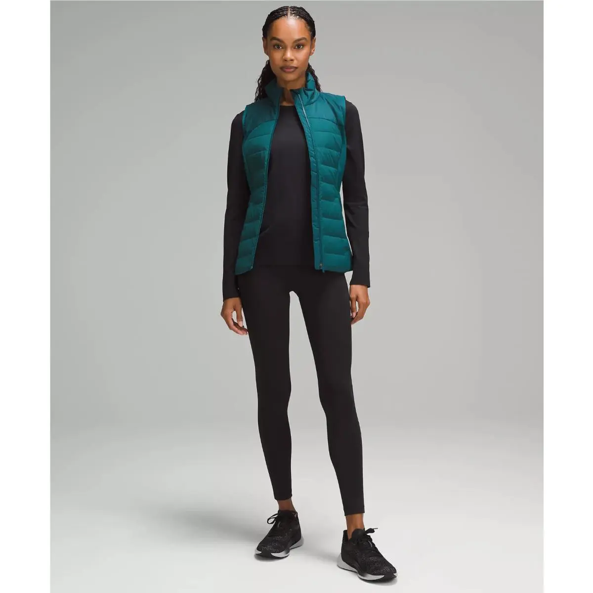 Lululemon clothing - Down for It All Vest in Storm Teal - Green 0