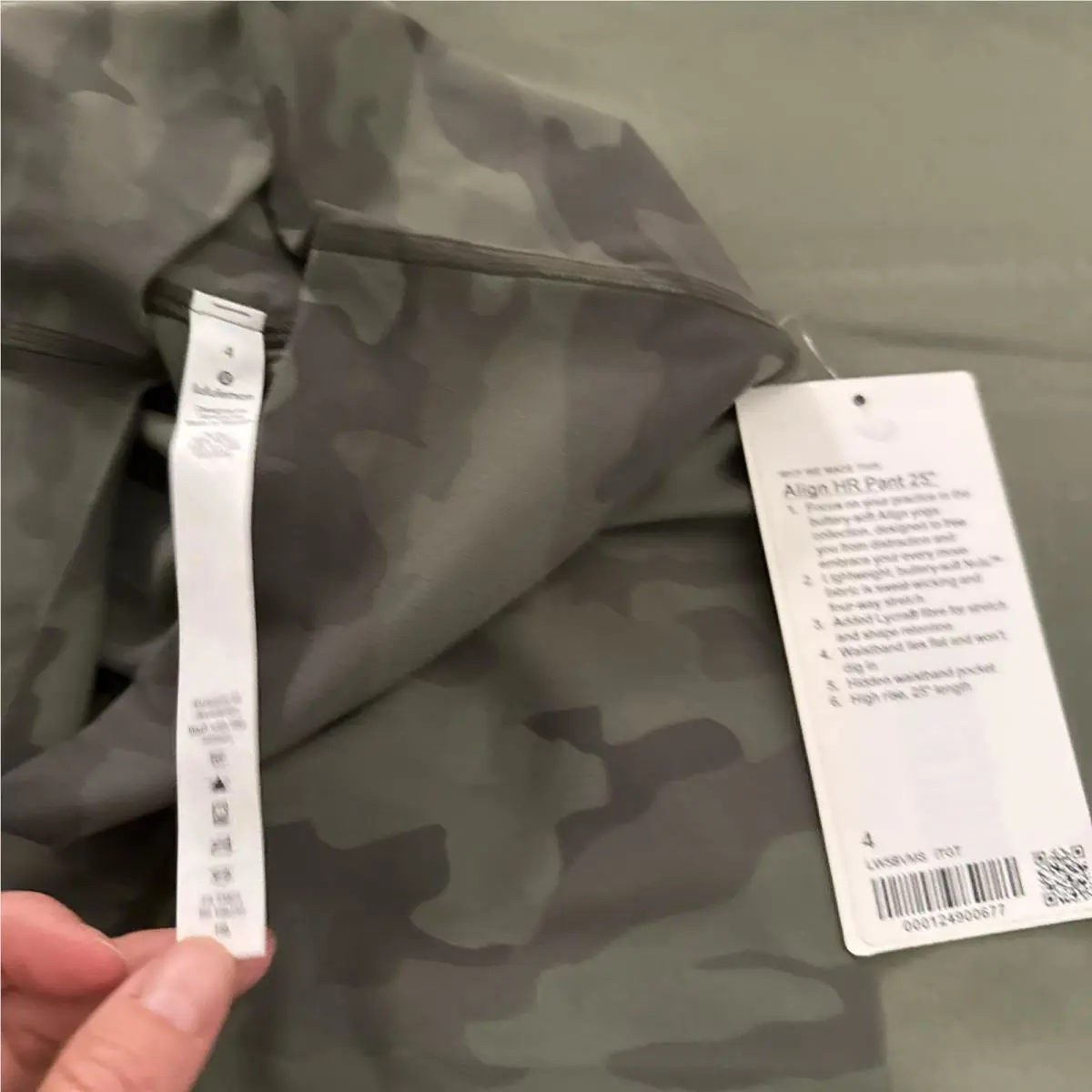 Lululemon clothing - 00677 - 00677 - Heritage 365 Camo Green Twill Multi 4