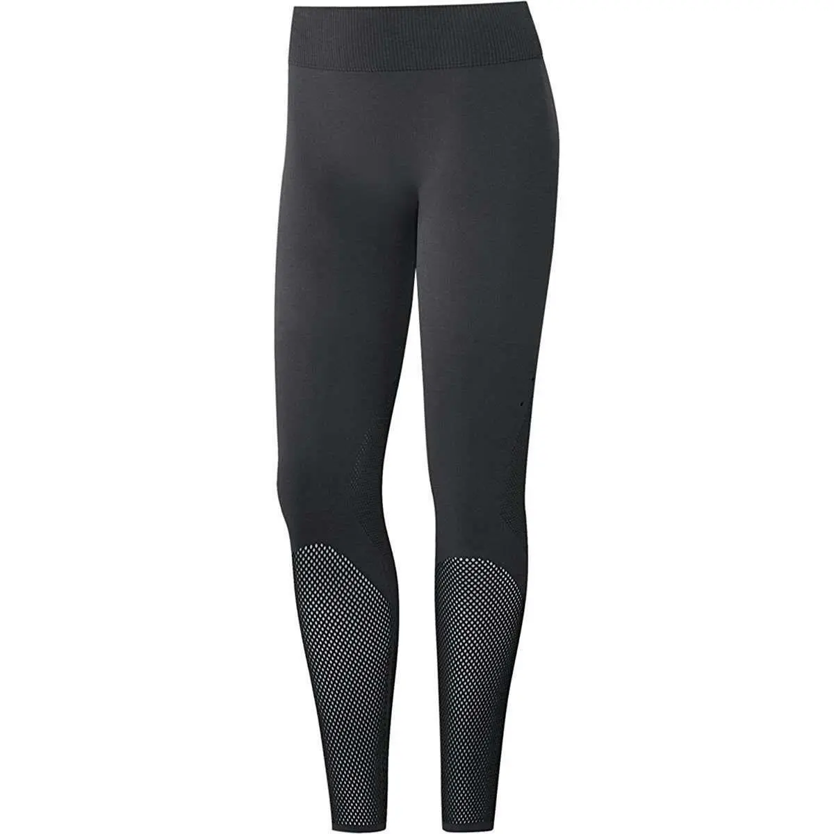 Women`s  Warp Knit Tight  Sport High Rise Leggings Gray by Adidas
