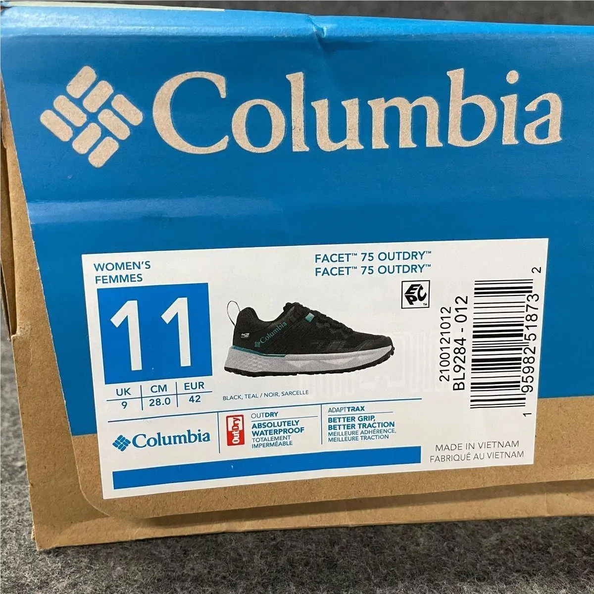 Columbia shoes - VS166387 - vs-166387 - Black (UPC: 195982518732) 3