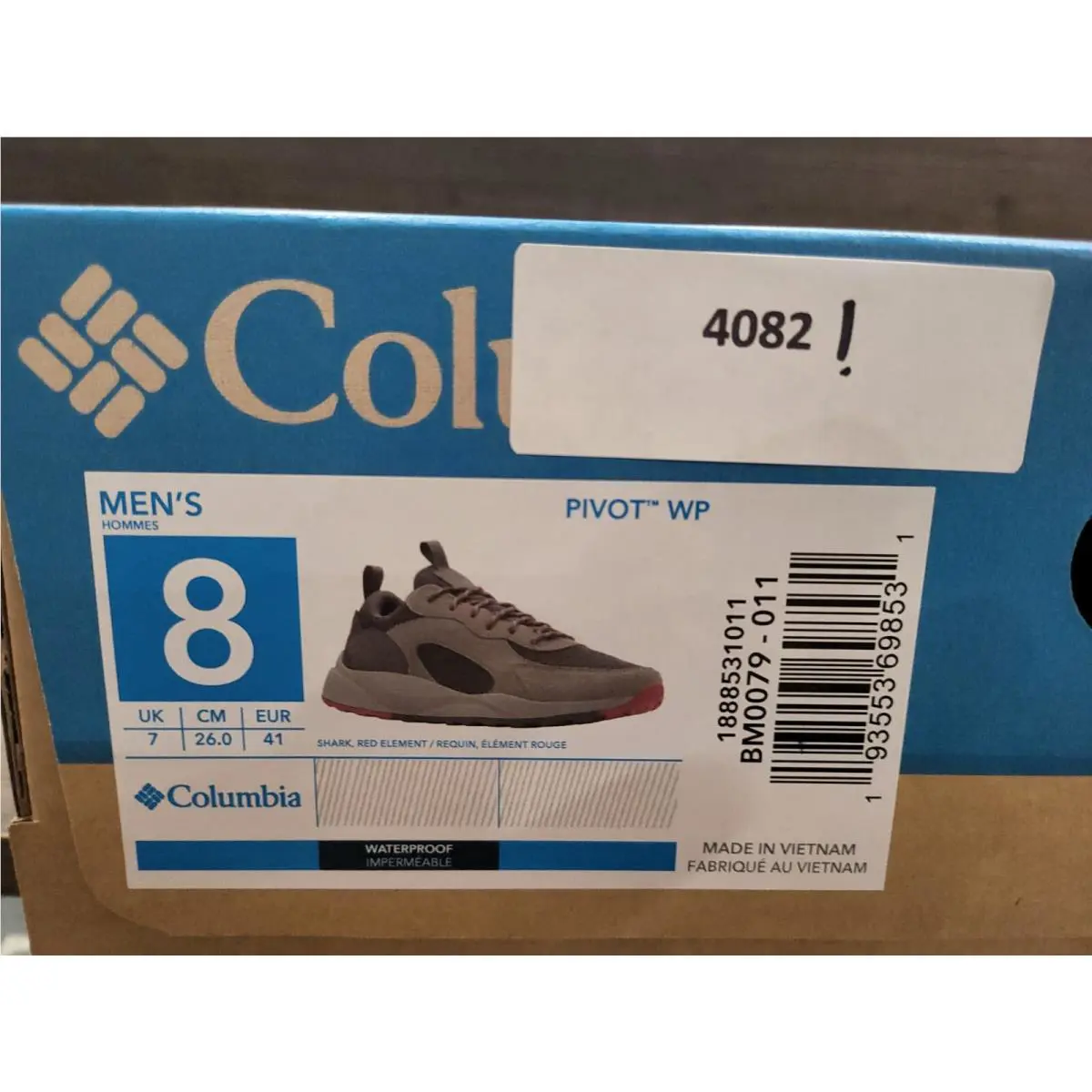 Columbia shoes - Gray (UPC: 193553698531) 9