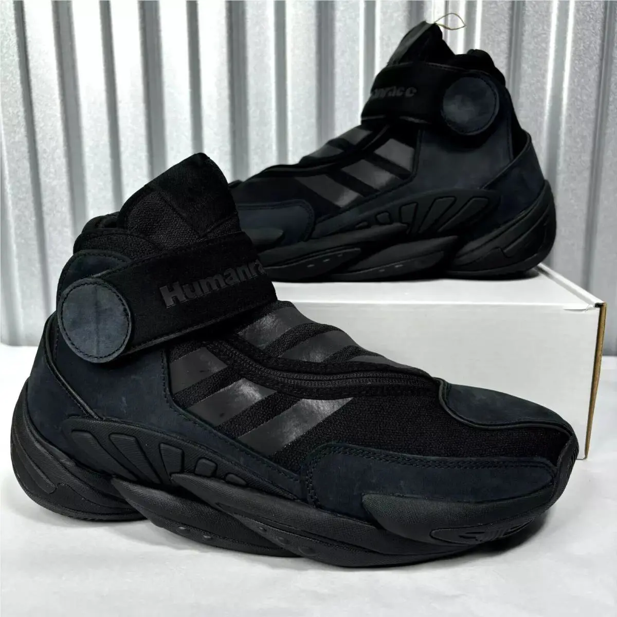 Adidas X Pharrell Williams 0 To 60 Human Race Black Basketball GX2486 Mens 7