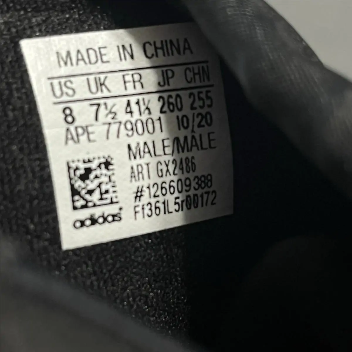 Adidas shoes - Pharrell Williams 0 To 60 Human Race - GX2486 - Black 12