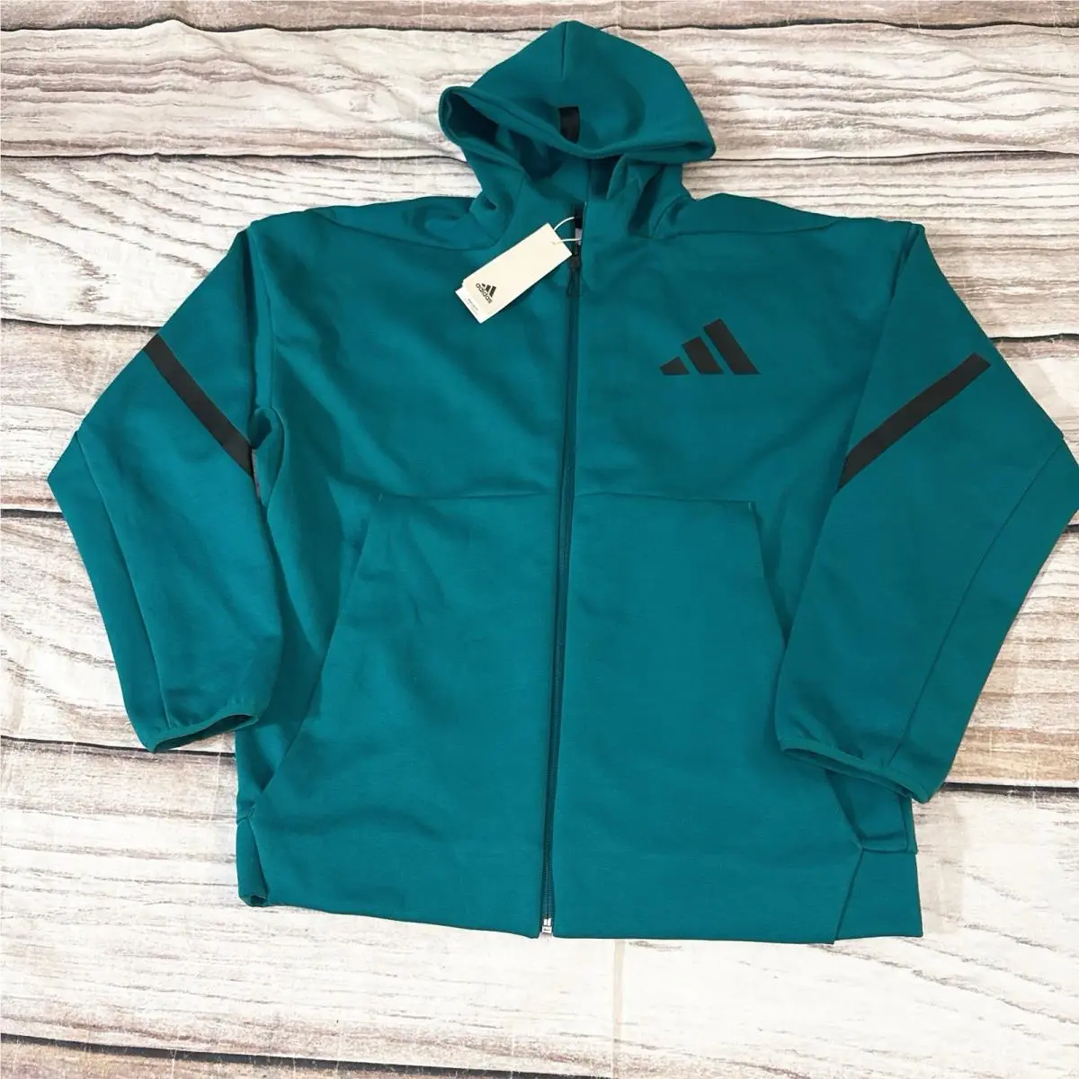 Adidas clothing - JF6388 & JF6541 - JD1369 JD1368 - Legacy Teal (UPC: 197610563527) 5