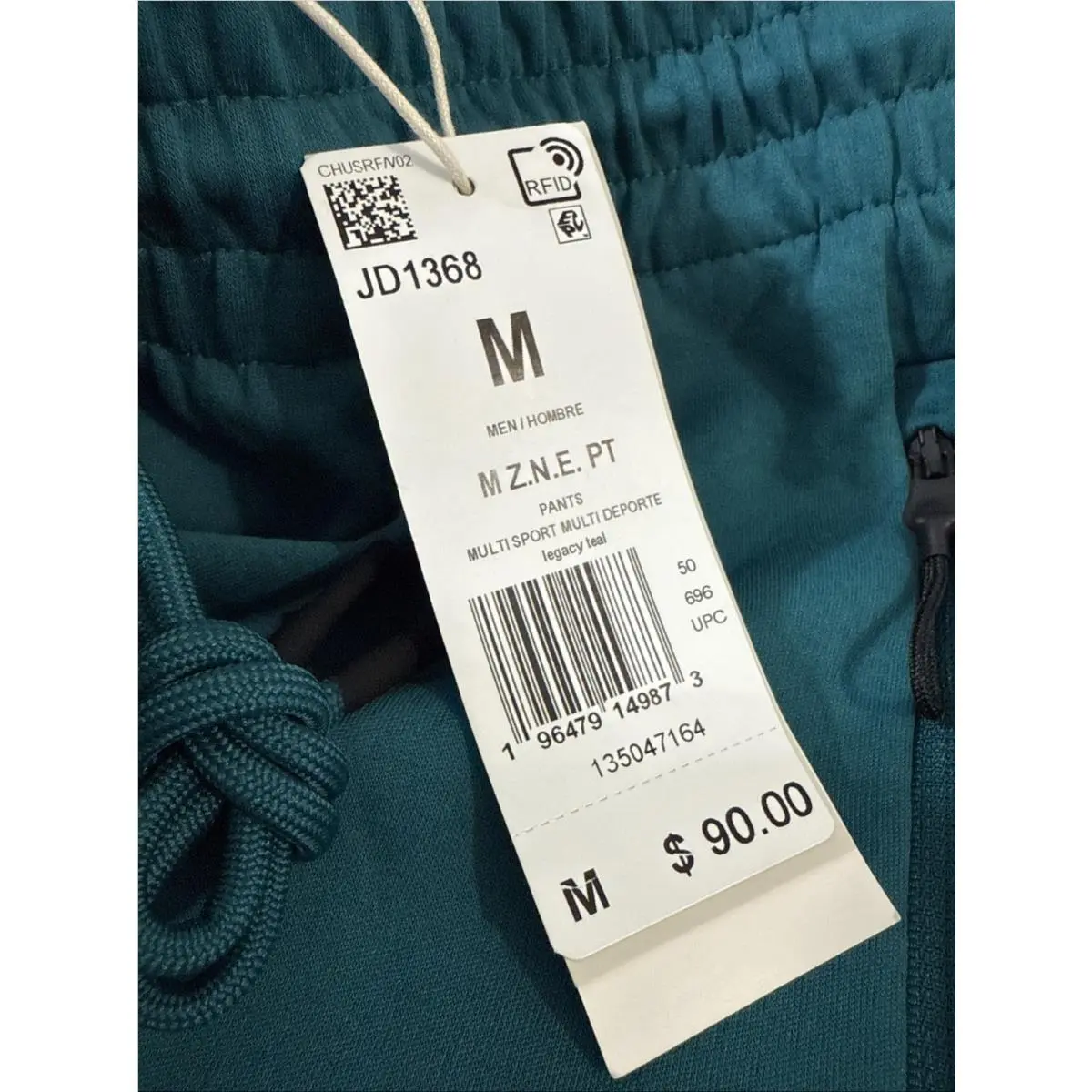 Adidas clothing - JF6388 & JF6541 - JD1369 JD1368 - Legacy Teal (UPC: 197610563527) 15