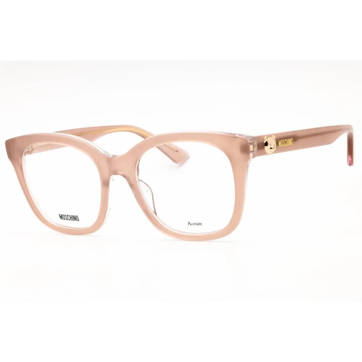Moschino MOS630 Fwm Eyeglasses Frame 50mm - Frame: Nude