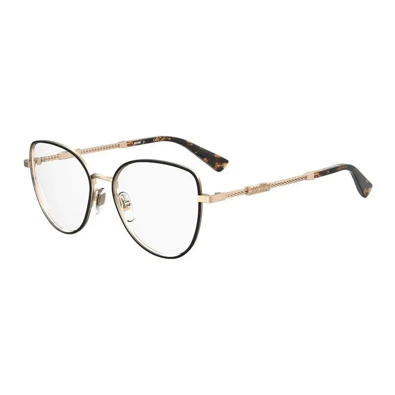 Moschino MOS601 02M2 00 Black/gold 52mm Eyeglasses