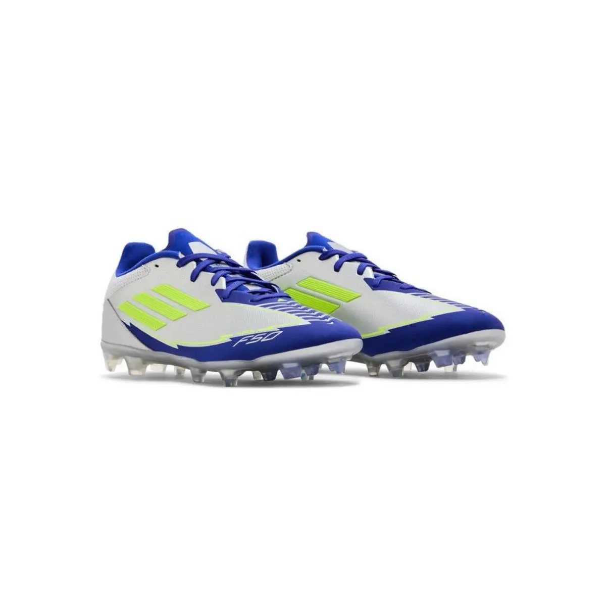 Adidas shoes - adidas F50 League Messi FirmMultiGround - IH0918 - Silver, Blue, Yellow (UPC: 197614948160) 0