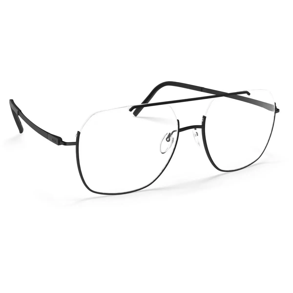 Silhouette Dynamic Dawn 5570 Eyeglasses 9040 Jet Black