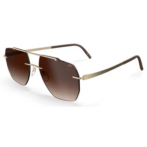 Silhouette Sunglasses 8746 7620 Rincon Brown Grad 56-17-150 8746/75-7620