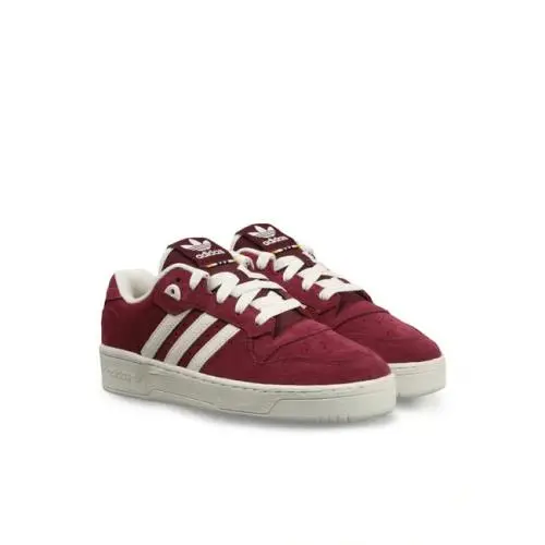 Adidas Rivalry Low Lace-up Running Trainer Sneakers Men Shoes Maroon Size 10