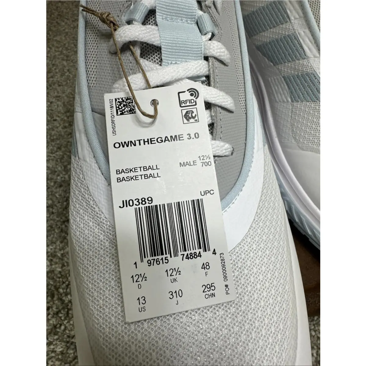 Adidas shoes - adidas Own The Game - Own The Game - White (UPC: 0197615748844) 4