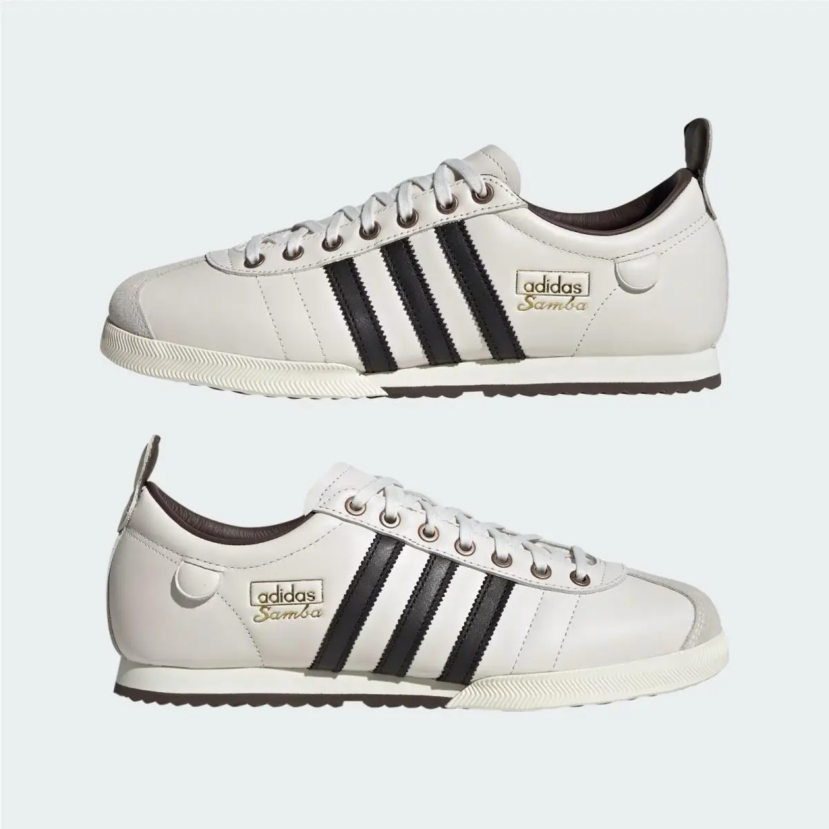 Adidas White Samba 62 Originals Cloud White Black JQ5104 Womens Size 7