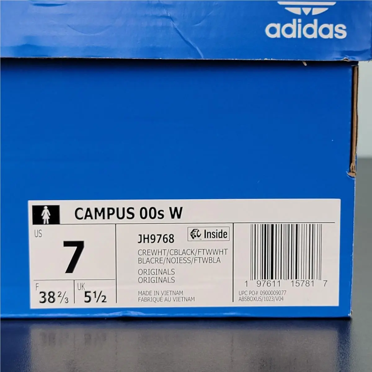 Adidas shoes - adidas Campus - Campus - JH9768 - Black 6