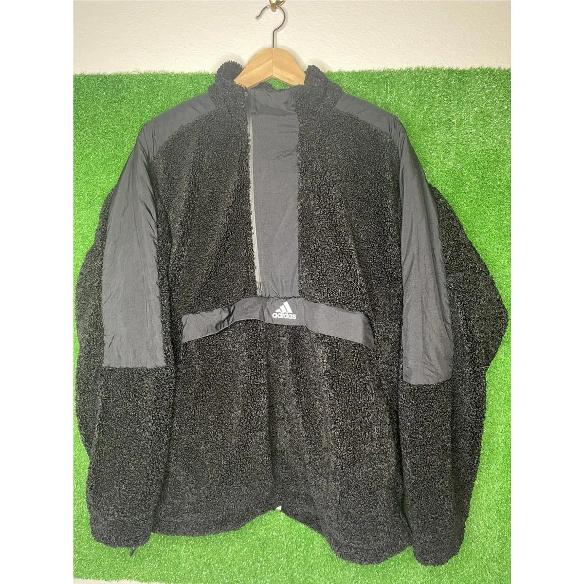 Adidas Half Zip Black FS7571 SZ L