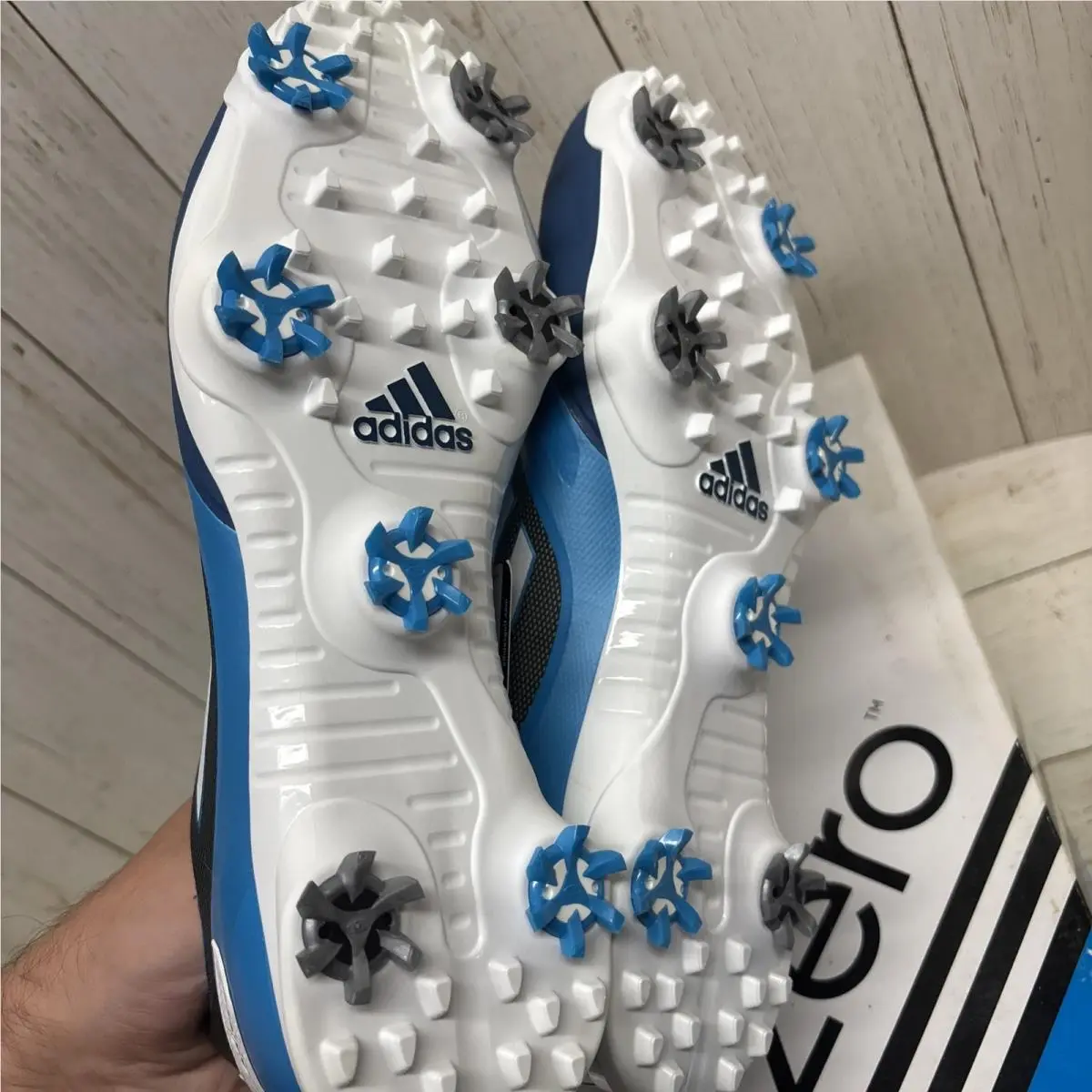 Adidas shoes - adidas Adizero - Adizero - Q46944 - Blue 4