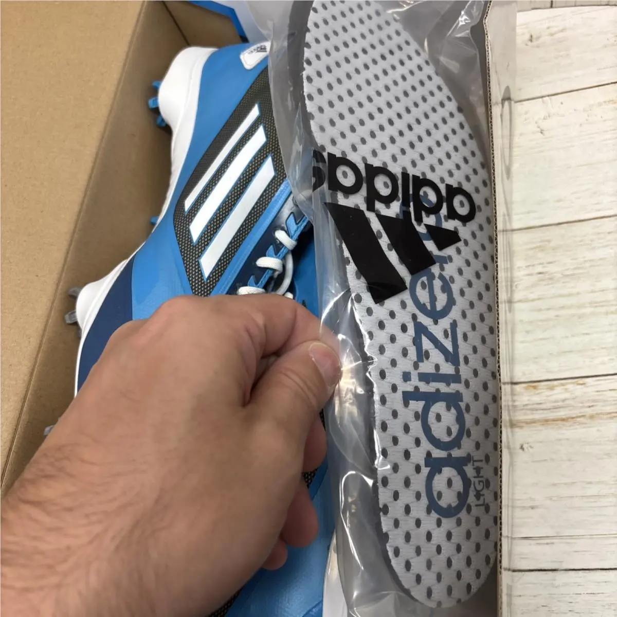 Adidas shoes - adidas Adizero - Adizero - Q46944 - Blue 6