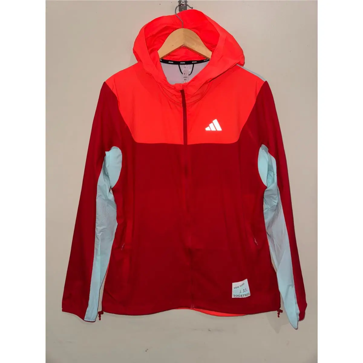 Adidas Adizero 2024 Nyc Marathon York Running Track Jacket Men`s S IW9232