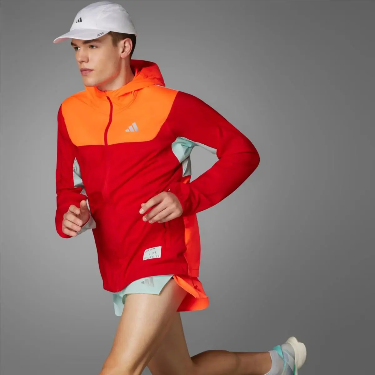 Adidas clothing - Adidas Adizero NYC Together - Adizero NYC Together - IW9232 - Red 12