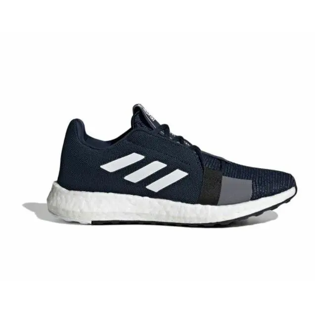 Adidas Senseboost GO Boost Shoes Blue White Black Womens Size 10 US EF1577