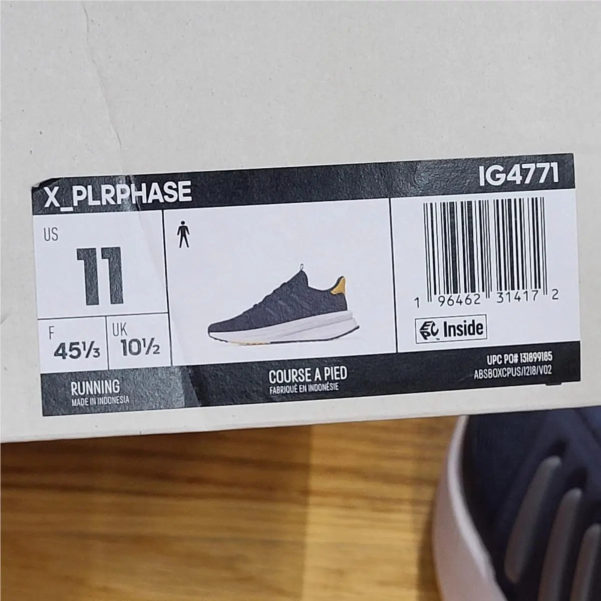Adidas shoes - adidas X_PLRPHASE - IG4771 - Blue (UPC: 196462314097) 9