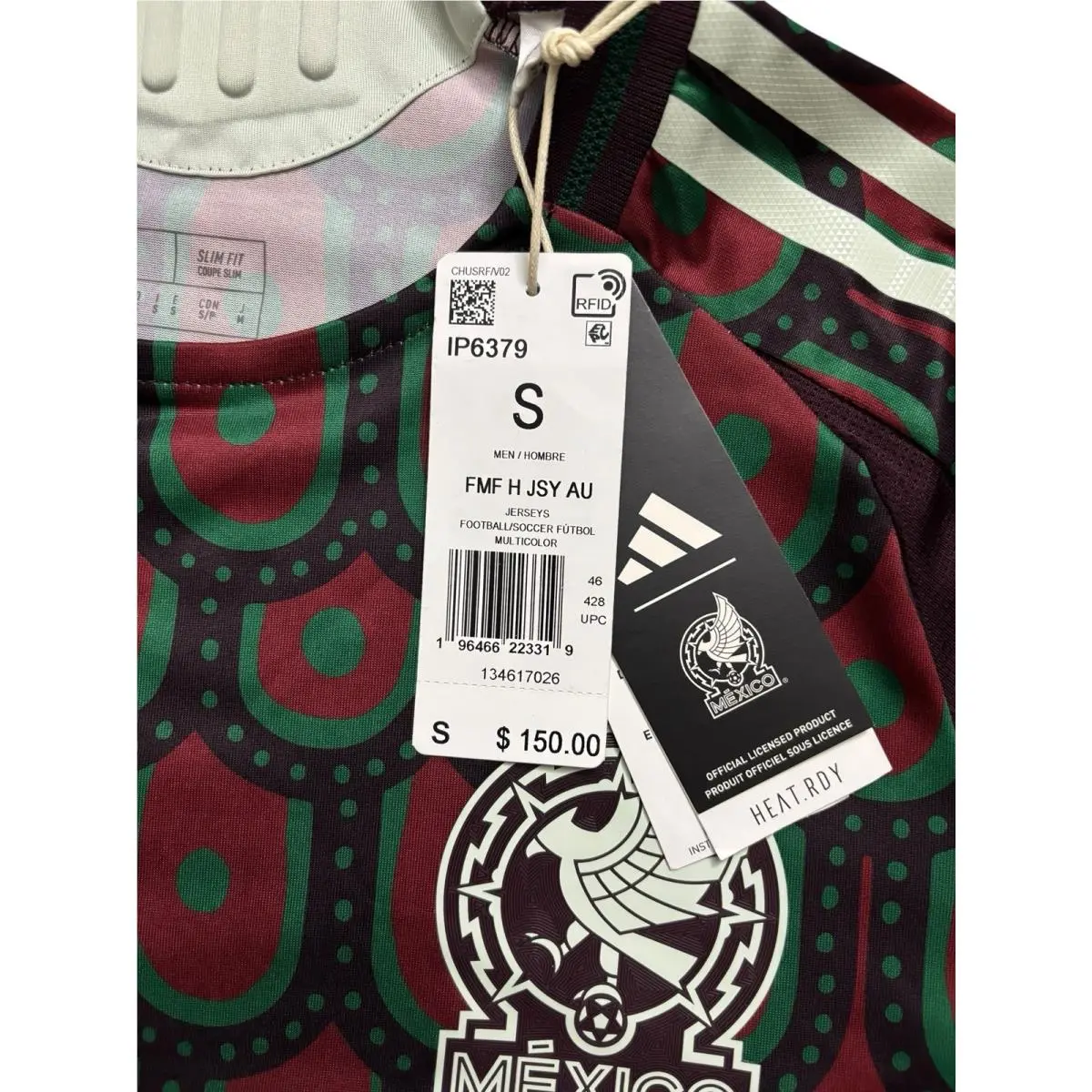 Adidas clothing - Mexico Home Jersey Authentic - Mexico Home Jersey Authentic - Brown 6