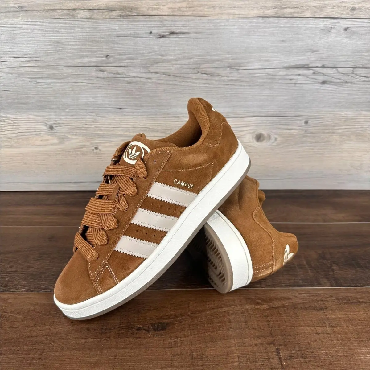 Adidas Campus 00s Mens Size 10.5 Wild Brown Wonder Beige Off White JR8164