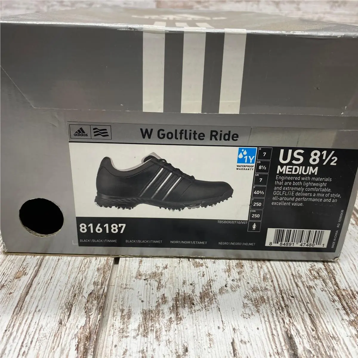 Adidas shoes - Adidas Golf Lite 816187 - Golf Lite - 816187 - Black 5