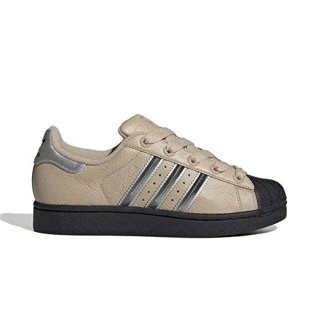 Adidas shoes - adidas Superstar - Superstar - JR4234 - Stone Khaki/Silver Metallic 1