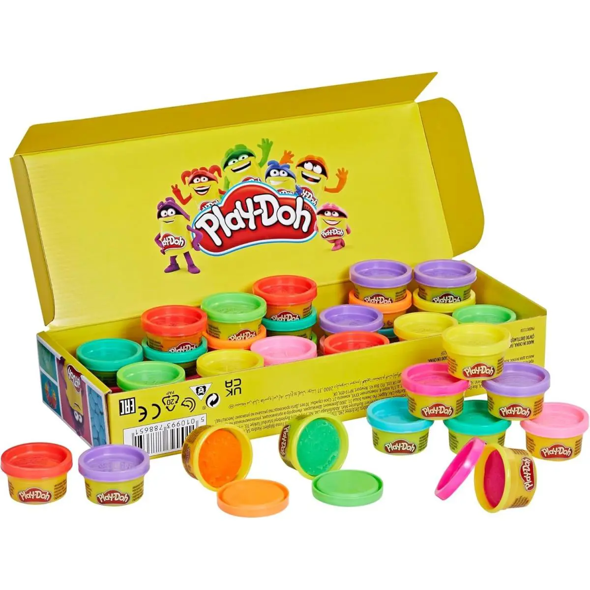 Play-doh 42-Pack Mini Cans For Kids Party Favors School Prizes Crafts