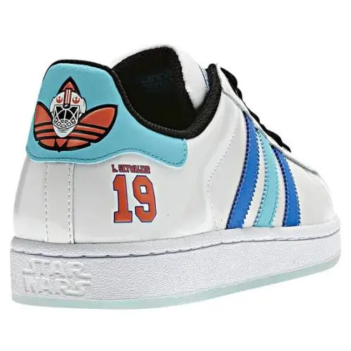 Adidas shoes - ADIDAS SUPERSTAR STAR WARS - SUPERSTAR STAR WARS - WHITE/BLUE -50U- G51621 2