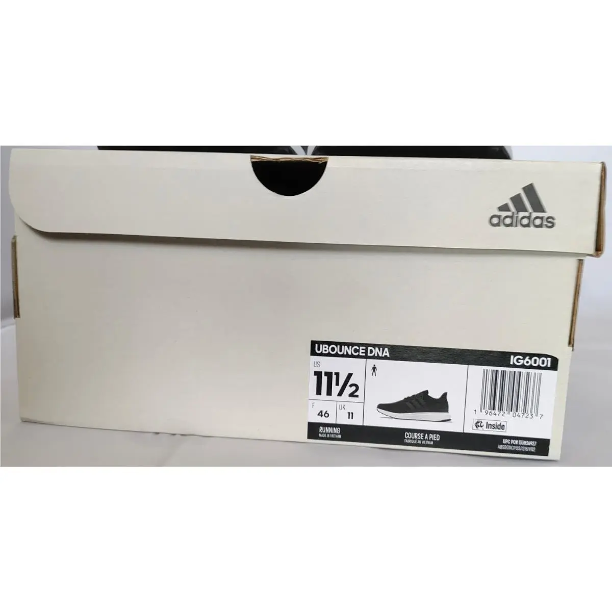Adidas shoes - ubounce dna - ubounce dna - IG6001 - Black (UPC: 196472047237) 5